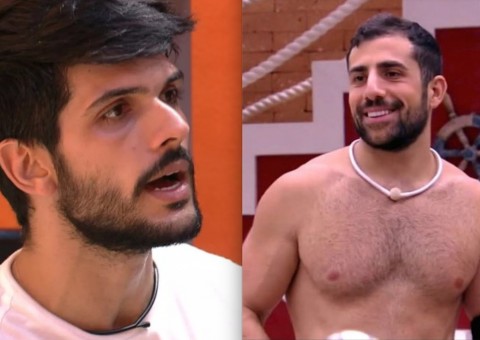BBB18: Lucas volta a atacar Kaysar e diz que sírio é uma farsa