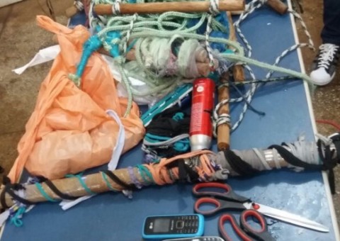 Com escada e cordas, 42 detentos têm plano de fuga frustrado no Amazonas