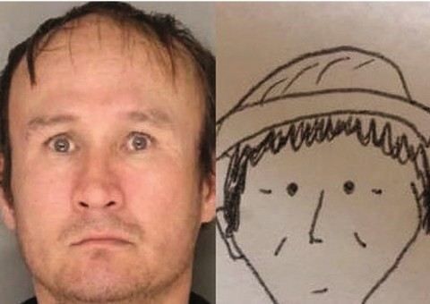 Retrato falado 'inusitado' leva ladrão para prisão