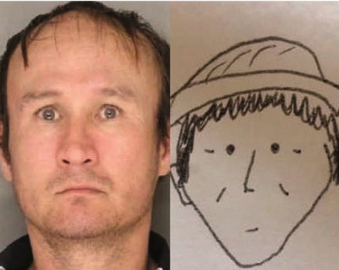 Retrato falado 'inusitado' leva ladrão para prisão