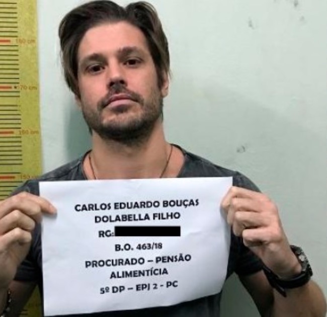 Dado Dolabella completa uma semana preso 