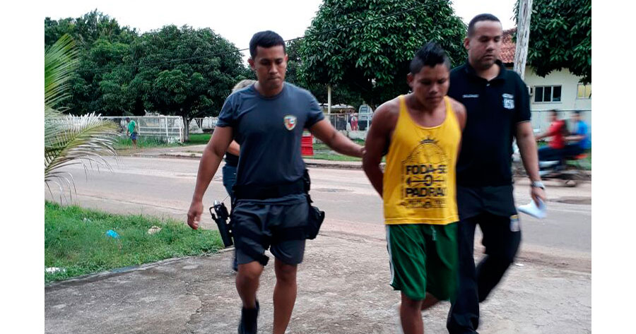 Jovem é preso acusado de espancar homem a marteladas durante briga no Amazonas