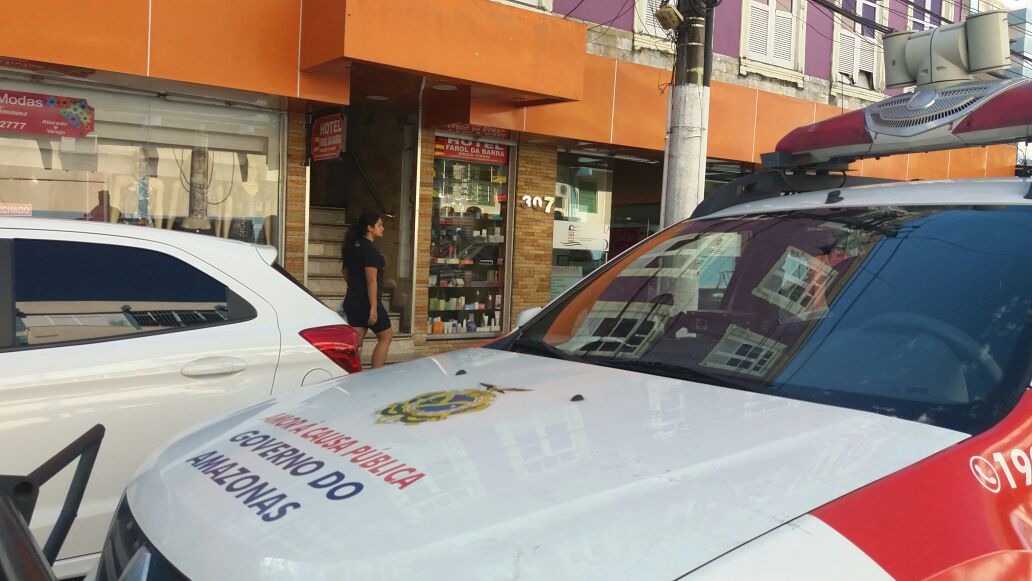 Idoso é encontrado morto em quarto de hotel no Centro de Manaus