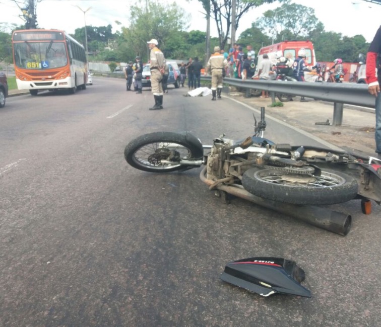 Mulher que teve pé dilacerado em acidente em Manaus está em estado gravíssimo