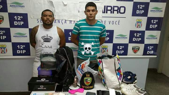 Dupla suspeita de arrombar carros em conjunto residencial é presa em Manaus