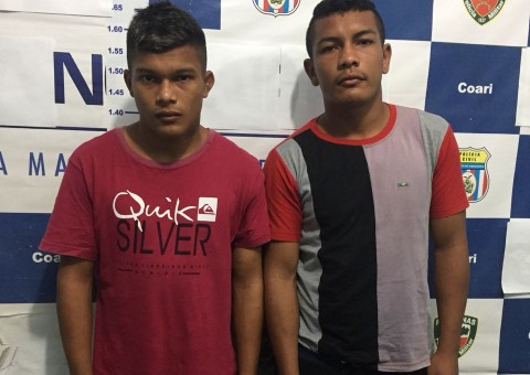 Dupla de irmãos é presa suspeita de furtar loja no Amazonas