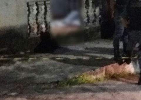 Rapaz é morto a tiros logo após sair de casa em Manaus