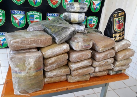 Homem é preso com malas cheias de droga a caminho de Manaus