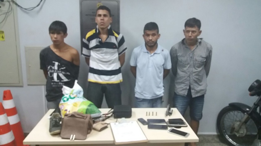 Grupo do carro preto é preso acusado por quase 20 assaltos seguidos em Manaus
