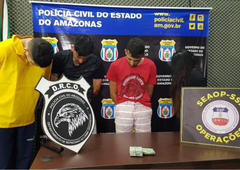 Grupo que coordenava tráfico de dentro da cadeia é preso em Manaus
