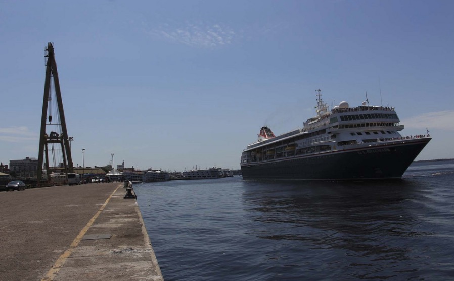 Temporada de Cruzeiros traz navio Viking Sky pela primeira vez a Manaus