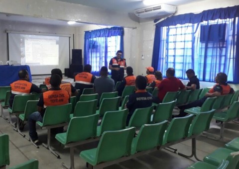 Defesa Civil Amazonas promove capacitação para Coordenadores do Médio Solimões