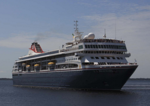Cruzeiro vem a Manaus pela primeira vez com mais de 1,3 mil turistas