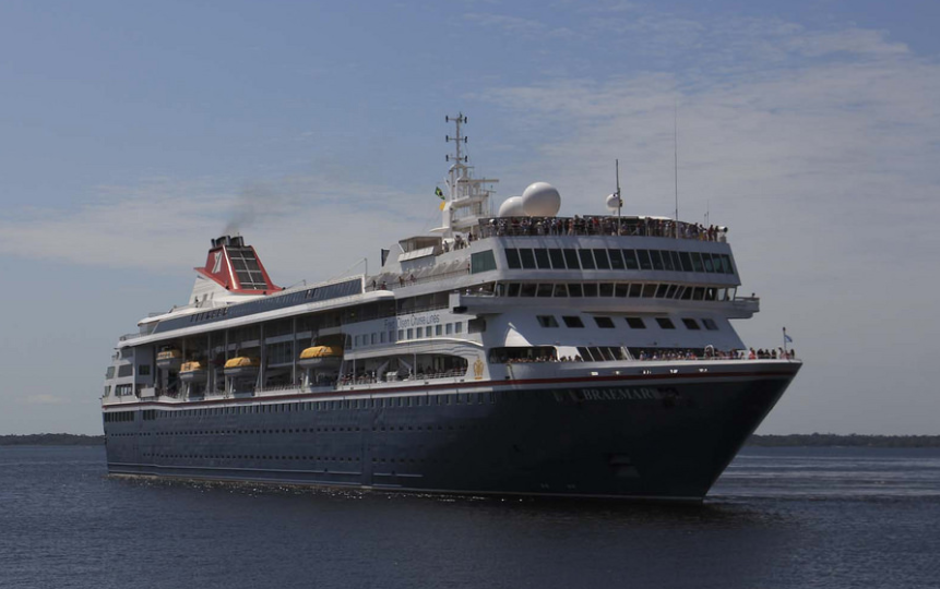 Cruzeiro vem a Manaus pela primeira vez com mais de 1,3 mil turistas