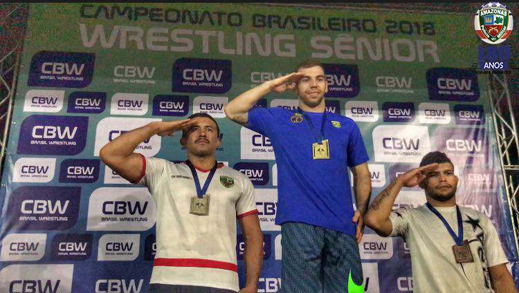 Policial militar amazonense é vice-campeão nacional de Wrestling