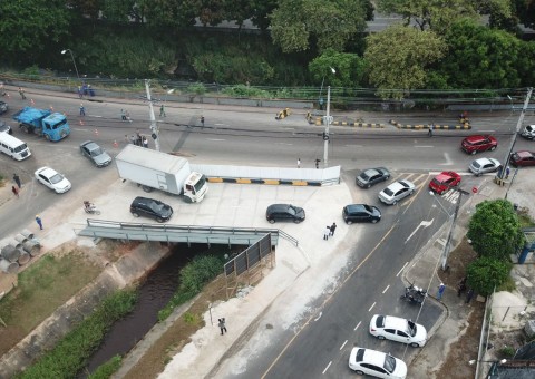 Obra muda trânsito em Avenida Brasil a partir desta terça-feira
