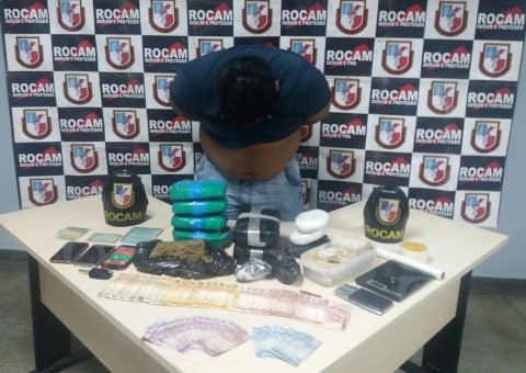 Homem é preso vendendo drogas dentro de hospital em Manaus