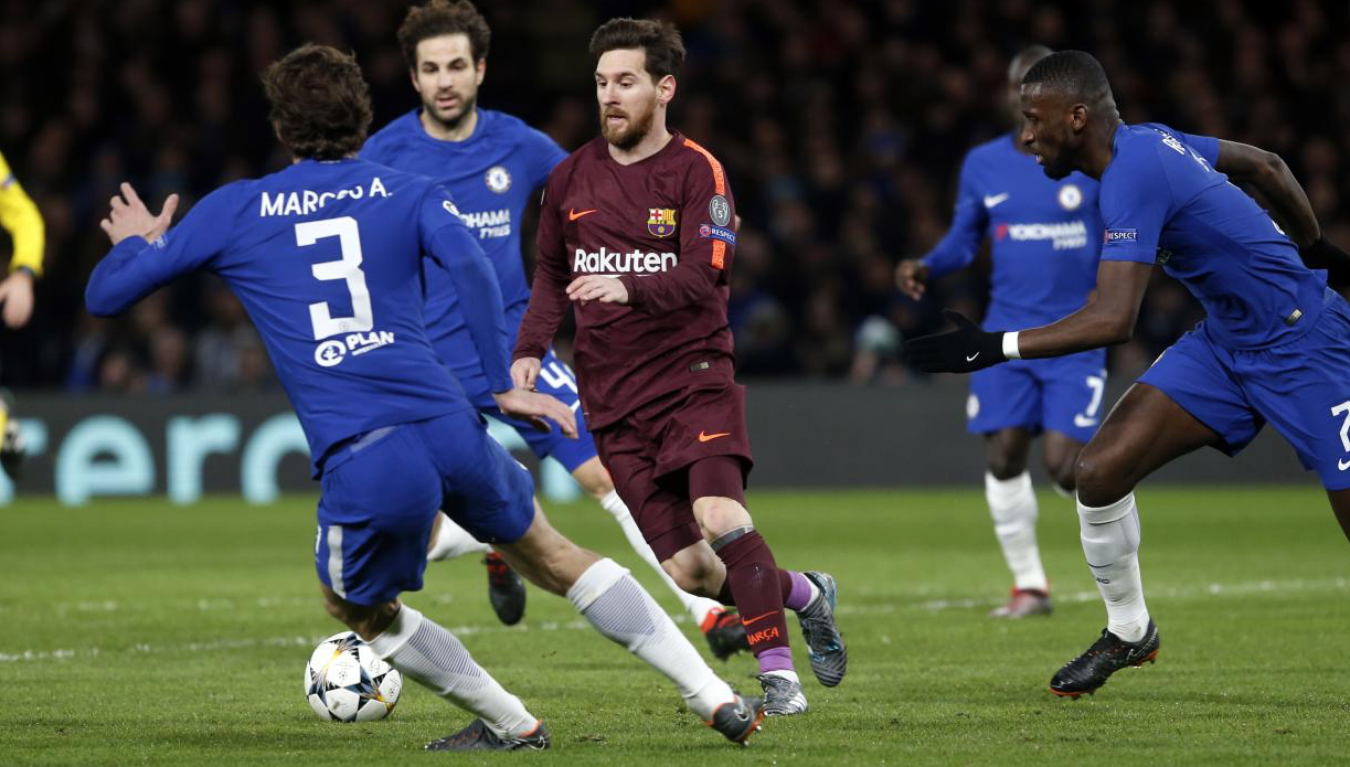 Messi quebra o tabu e marca contra o Chelsea