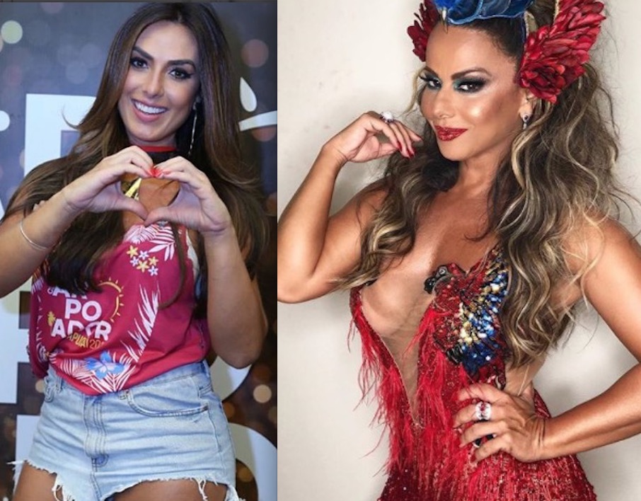 Nicole Bahls e Viviane Araújo selam a paz após rivalidade e troca de farpas