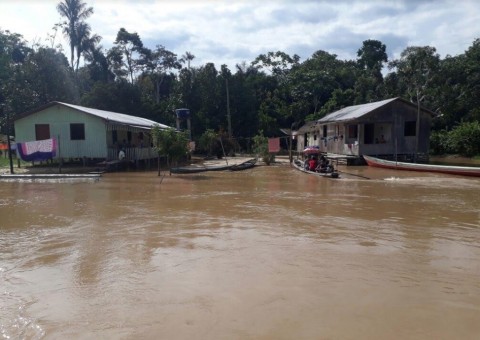 Municípios entram em ‘Estado de Atenção’ por conta das chuvas e cheia dos rios