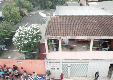 Homem invade casa durante fuga e é morto a tiros em Manaus