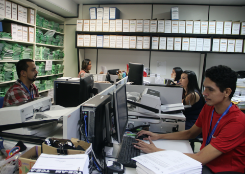 Setor de digitalização do TCE atinge a marca de 8 milhões de páginas digitalizadas