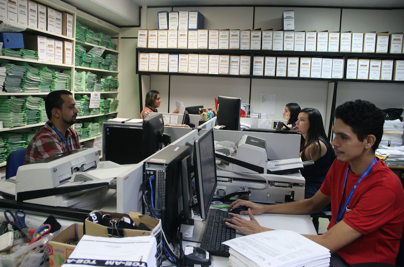 Setor de digitalização do TCE atinge a marca de 8 milhões de páginas digitalizadas