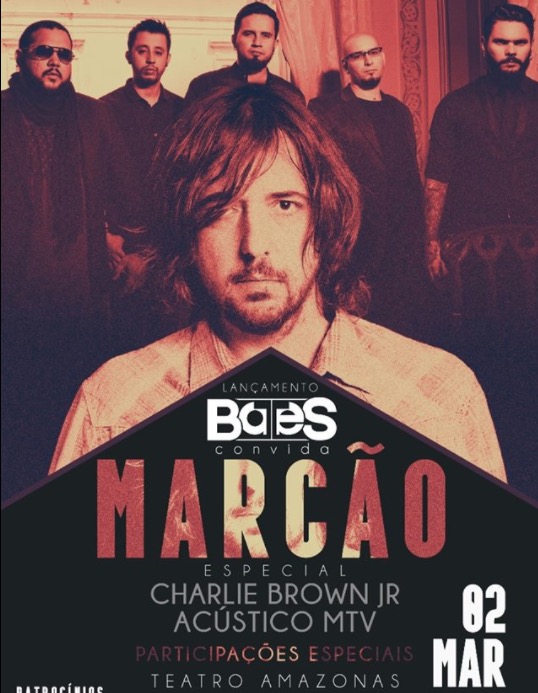 Com convidado especial, Bates Motel realiza especial Charlie Brown Jr no Teatro Amazonas