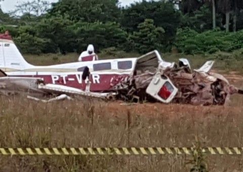 Vídeo mostra momento da queda de avião em Manaus