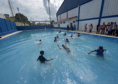 Santa Etelvina recebe pela primeira vez o projeto Minivila Olímpica de Portas Abertas