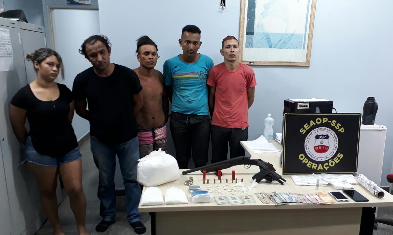 Grupo é preso em salão de beleza usado como boca de fumo em Manaus