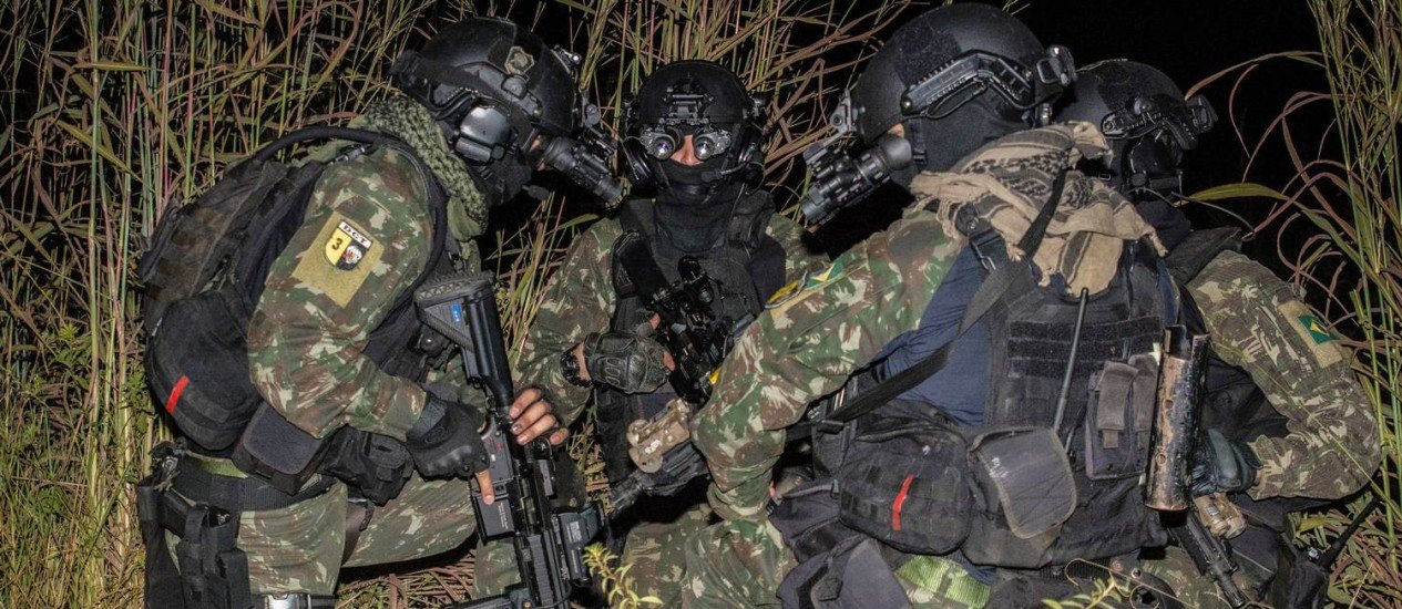 Tropa de Elite que chegou ao Rio fará operações de alto risco