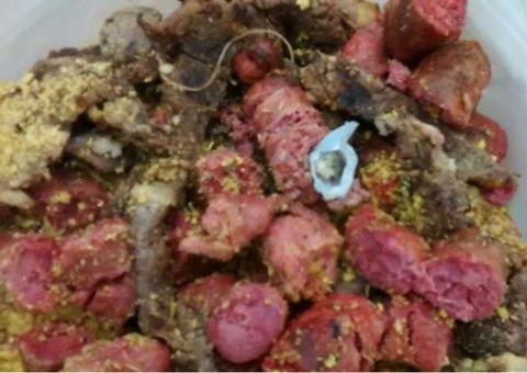 Mulher é detida após ser flagrada com linguiças recheadas de maconha na penitenciária