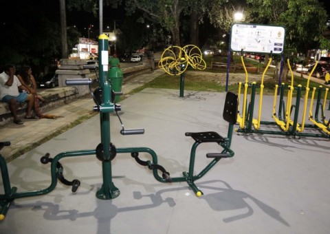  Manaus ganha sua 50ª academia ao ar livre