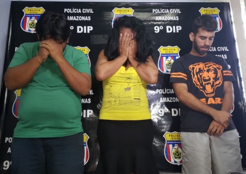 Trio é preso por roubo a casa de empresário em Manaus, vítima foi torturada