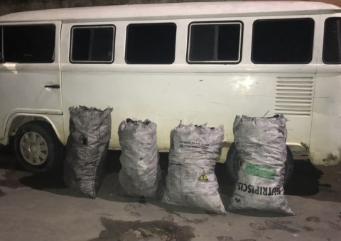 Homem é detido com carga de carvão vegetal ilegal na AM 010