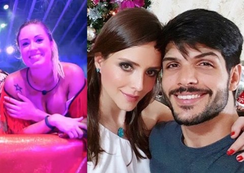 BBB18: Jéssica manda mensagem para noiva de Lucas durante festa