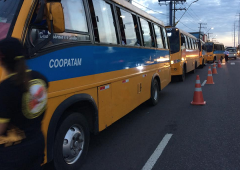 Detran multa mais de 280 motoristas e apreende 72 veículos em Manaus