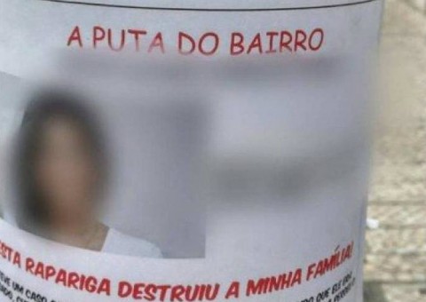 Mulher traída espalha cartazes com foto de amante do marido e internautas não perdoam