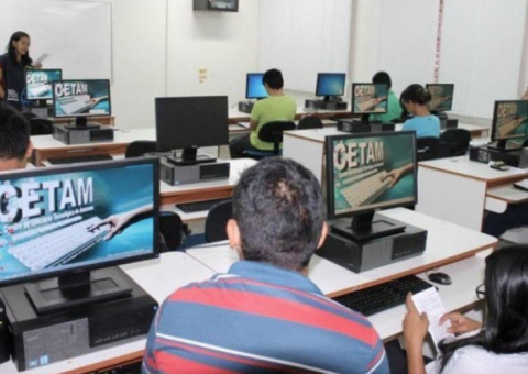 Cetam lança editais com 5,5 mil vagas para cursos técnicos no Amazonas