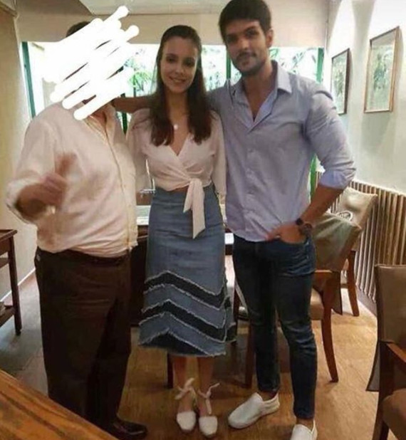 Lucas e noiva posam com fã durante reencontro e ex-bbb revela detalhes