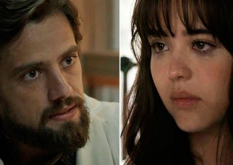 Renato ameaça Laura para cometer crime contra Clara e é surpreendido