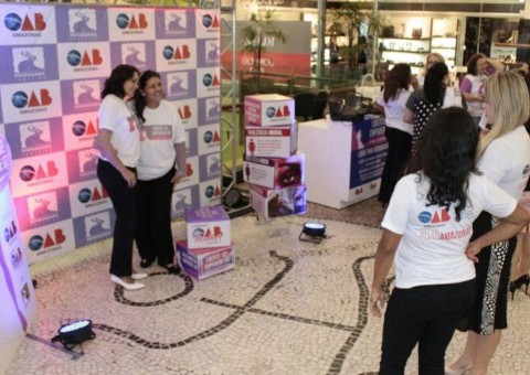 Shopping em Manaus recebe campanha sobre os direitos das mulheres