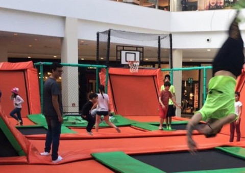 Jump Mania Pocket Park estreia em shopping de Manaus