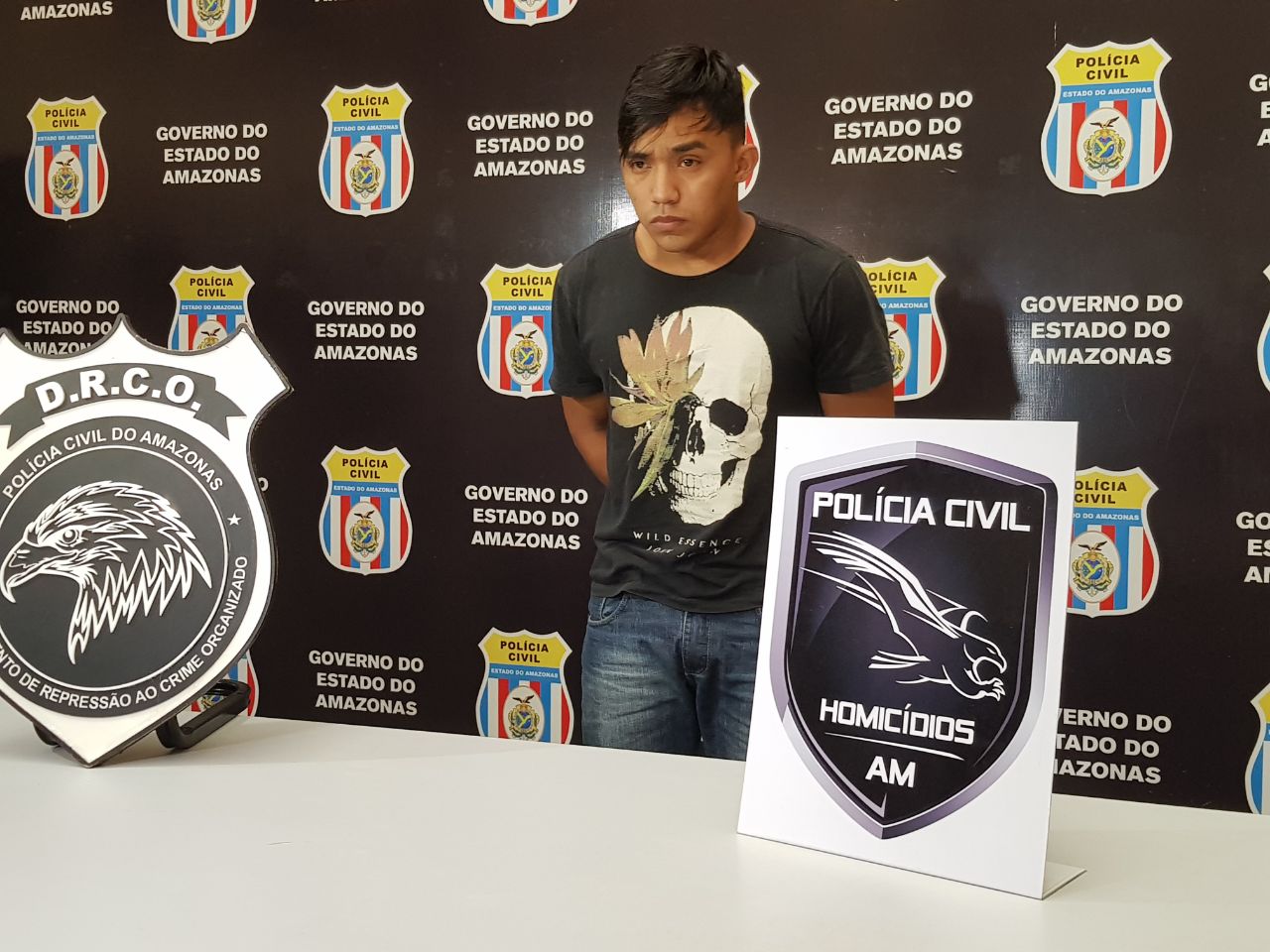 ‘Cagão’ é preso por envolvimento em 11 homicídios em Manaus