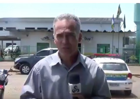 Repórter da Globo é atropelado por viatura durante telejornal ao vivo