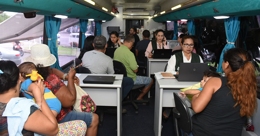 Defensoria Itinerante segue com atendimento jurídico gratuito até sexta