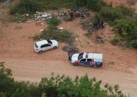 Infestação de urubus faz polícia encontrar corpo em ramal de Manaus