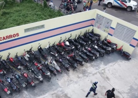 Operação apreende mais de 250 veículos irregulares no Amazonas