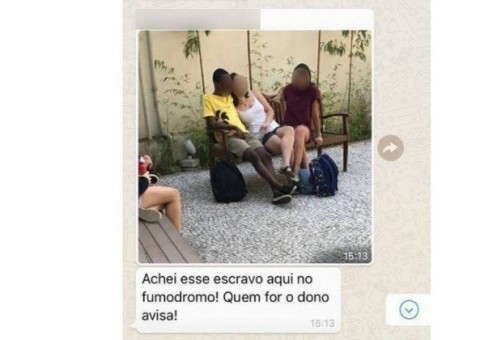 Faculdade suspende aluno que enviou mensagem racista no Whatsapp